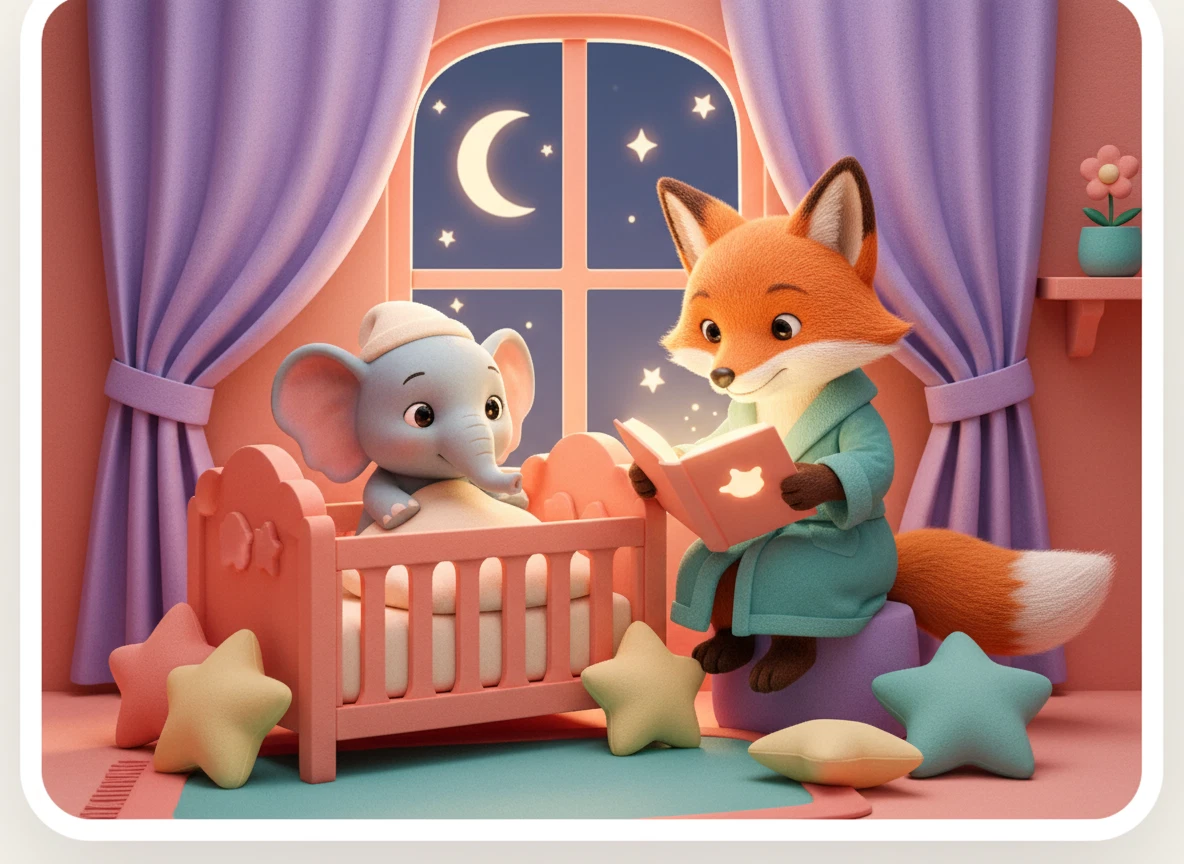 Baby Bedtime Stories generated artwork