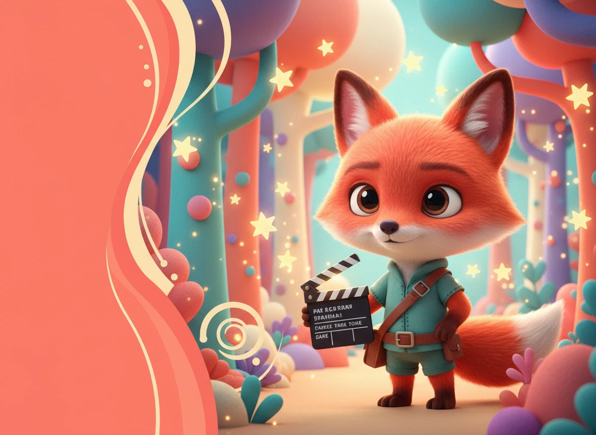 3D Cartoon Stories generated artwork
