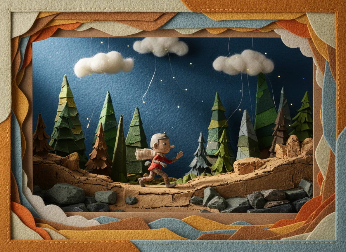 Stop-Motion Stories generated artwork