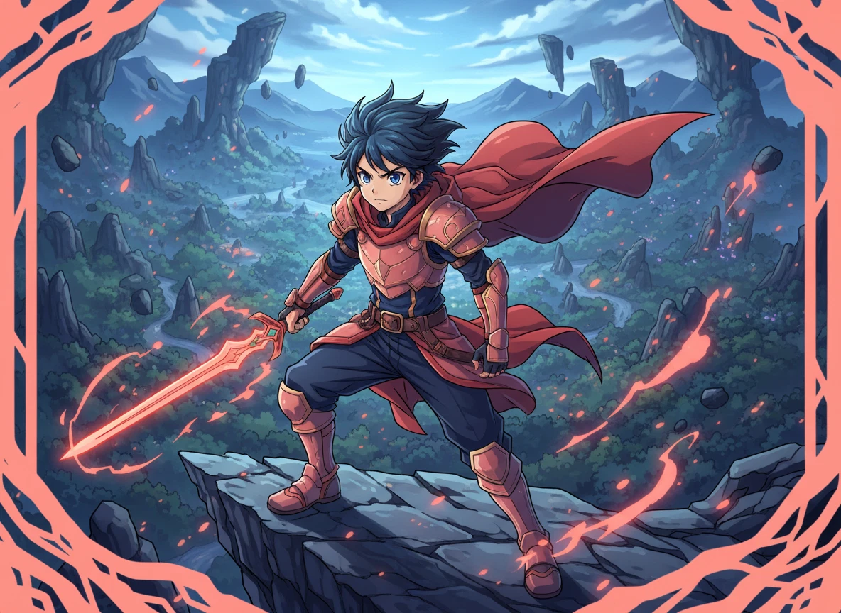 Anime Adventures generated artwork
