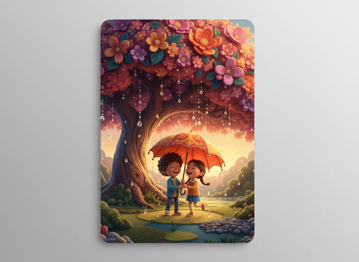 Friendship Stories generated artwork